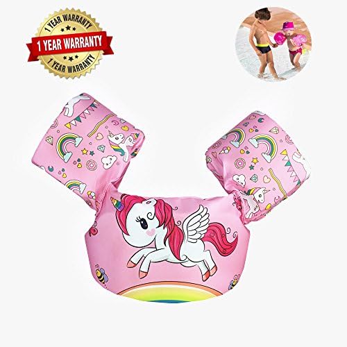 FireBee Swim Arm Bands Trainer Float Jacket Vest Learn Swimming Independence Fun Aid Water Pool Beach