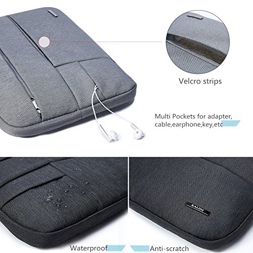 Laptop Hülle 12 zoll, KALIDI sleeve tasche mit Zubehör Fächer für 12 zoll Laptop Notebook Macbook - 3