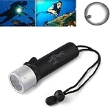 Amlaiworld Submarino 1200LM LED salto de la linterna lámpara de la antorcha
