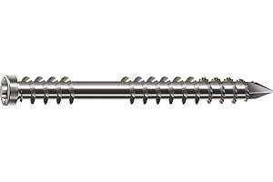 SPAX Tornillo de terraza, rosca de fijación, culata, T-STAR plus, punta CUT, acero inoxidable A2