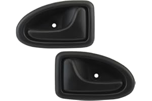 STARKIT PERFORMANCE 2 poignées de porte compatibles pour Clio 2, Megane 1, Scenic 1, Trafic 2, Logan 1, Vivaro A et Primastar (1995-2016) poignées intérieures | GAUCHE + DROITE | 8200028995 | 8200070011