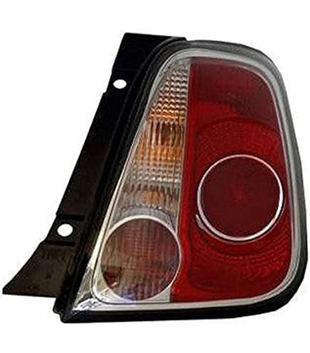 PRASCO Fanale Posteriore Destro Per Fiat 500 (2007-2015) - Senza Portalampada, Lato Passeggero, Ricambio Di Qualità
