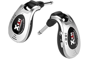 XVIVE X-Vive U2 - Sistema inalámbrico de guitarra, color cromado