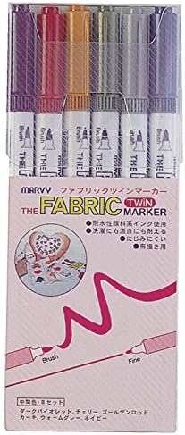 2 6 neutral color fabric mer B Twin marker (japan import)