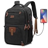 UtoteBag Sac à Dos Ordinateur 17.3 Pouces Imperméable Sacoche PC Portable Sacs a Dos Grande Capacité Sac à Dos de Voyage avec Chargement USB Loisirs Affaire Collège pour Hommes/Femmes