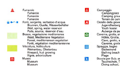 Isole Eolie E Lipari Isole Eolie Italia 125000 Carta - 