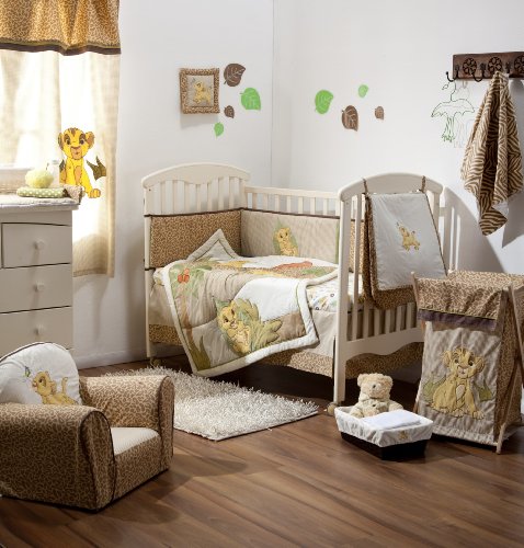 Baby Bedding Design Disney Lion King 4-Piece Crib Bedding Set