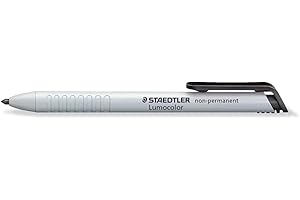 STAEDTLER Lápiz no permanente Lumocolor Omnichrom 768N-9, negro