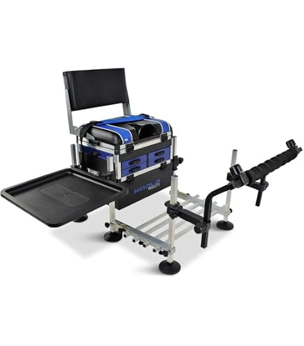Boîte De Siège Koala Products KS3 - 3 Tiroirs, Repose-pieds, Barre De Pulvérisation - Neuf Sous Emballage - Pour Pêche