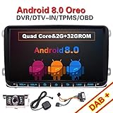 【Gran rendimiento】La navegación GPS puede dividir el modo de pantalla para ejecutar dos aplicaciones de lado a lado al mismo tiempo. Puede soportar Bluetooth, conexión WiFi, el volumen de salida de subwoofer es ajustable, y puedes ajustar el volumen como quieras. Espejo de pantalla inalámbrico, compatible con la instalación de Google Playstore/App, la navegación se puede lograr mediante el uso en línea, mapa fuera de línea o la compra de una tarjeta de mapa. Puede ejecutar rápidamente todas las aplicaciones de navegación como Google Maps, Waze, etc.