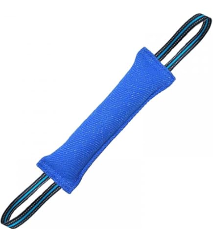 Jute Beisswurst Für Hunde – Robustes Zerrspielzeug Mit 2 Schlaufen, 40 Cm