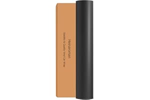 Heinaroman Film Vinyle de Covering Voiture,Technologie de décollement à l'air, Covering Noir Mat, Autocollant Adhésif Film de Protection 45 x 152cm pour Voiture Extérieure, Moto, Vélo