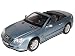 Produktbild alles-meine.de GmbH Mercedes-Benz SL-Klasse SL500 R230 Grau Blau 2001-2008 Öffnendes Dach Coupe Cabrio 1/18 Motormax Modell Auto