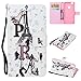 Produktbild Fanryn Huawei P10 Lite Wallet Tasche Brieftasche Schutzhülle ,Gemaltes Muster Design Hochwertige PU Leder Folio Tasche Case Hülle im Bookstyle mit Standfunktion Kredit Kartenfächer