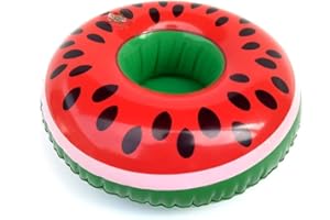Bargain Wells Watermelon Inflatable Drink Holder – Pool Bath Hot Tub Cup Float