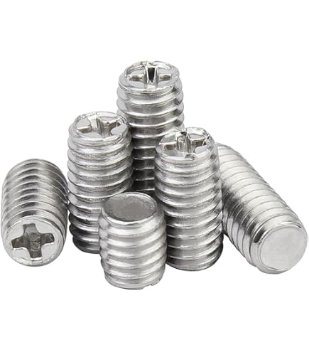 Viti Grub A2 Inox M8 Punta Coppa Viti Grub A Brugola M8 In