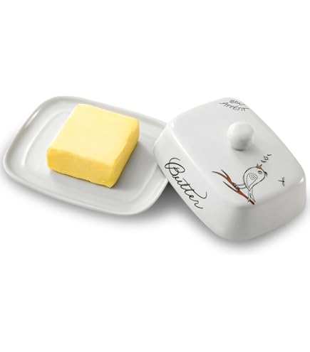 Beurrier Avec Couvercle - Dôme à Beurre - Beurrier - Beurrier Avec