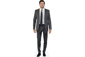 CELEBRITY CUTOUTS Carlos Sainz Jr (Grey Suit) Realistisk