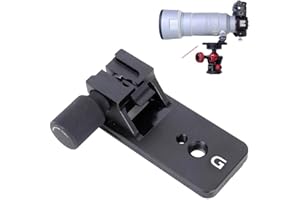 iShoot Lens Collar Foot Tripod Mount Ring Base Compatible with Sony FE 100-400mm f/4.5-5.6 GM OSS, 70-200mm f/2.8 GM OSS & II, E 18-110mm f/4 G OSS PZ, with Arca-Swiss Fit Quick Release Plate Dovetail