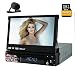 Produktbild Einzel din GPS-Navigation Auto-DVD-Spieler GPS-Stereo 7-Zoll-Bluetooth-Autoradio f¨¹r die meisten Auto mit Navigation AM FM RDS Radio / Lenkrad-Steuerung / Euro Karte / Rearview-Kamera-Eingang