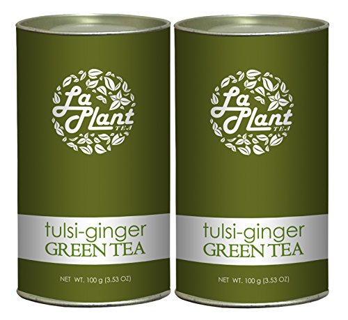 LaPlant Tulsi-Ginger Green Tea, Long Leaf - 200g RS.229 (42.00% Off) - Amazon LaPlant Tulsi-Ginger Green Tea, Long Leaf - 200g RS.229 (42.00% Off) - Amazon