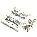 Produktbild 1 Satz Silber Aluminiumlegierung Center Schutzplatte 90046 für Axial SCX10 1/10 RC Auto Rock Crawler