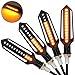 Produktbild Justecheu 4 STK Universal 12LED Fließende wasserdichte Motorrad Motorrad Blinker Anzeige Bernstein Lichter