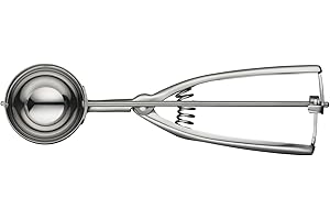 WMF Gourmet Eisportionierer 21 x 5,5 cm, Reis Portionierer, Püreeportionierer, Risottoportionierer, Cromargan Edelstahl, spülmaschinengeeignet