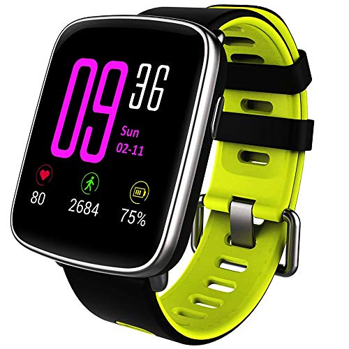 Willful Montre Connectée Smartwatch Femmes Homme Enfant Bracelet Connecté Cardio Etanche IP68 Smart Watch Podometre Sport Cardiofrequencemetre Marche Chronometre pour Android iOS iPhone Xiaomi Huawei