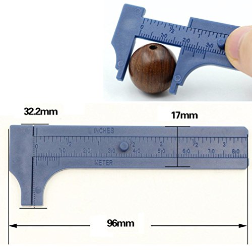 Preisvergleich Produktbild gaddrt 80mm / 100mm Mini Kunststoff Student Schiebe Messschieber Messwerkzeug (S)