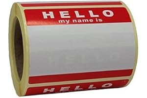 Graff-City 'Hello My Name is' Stickers (250)