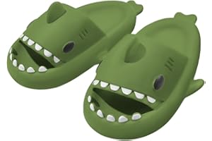 Dihope Ciabatte Squalo Donna Uomo Sandali Ciabatte Estive Comode Morbide Ciabatte Mare Antiscivolo Pantofole da Casa Piscina Spiaggia Originali Carine Shark Slippers