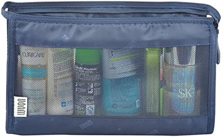 Travel cosmetic organizer toiletry wash bag for men or ladies blue