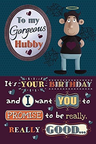 Wishing Well Studios Greetings Card - Hubby Birthday