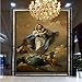 Price comparison product image Apoart 3D Wallpaper Immaculate Conception Angel Classical Painting Decorative Aisle Wallpaper Custom Mural300Cmx210Cm