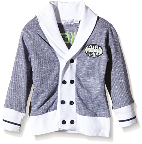 Dirkje Baby Boys V-Neck Long Sleeve Cardigan -  Multicoloured - 12 Months