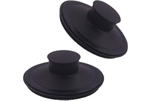 PEIDOG Lot de 2 bouchons d'évier pour déchets Insinkerator, Whirlaway, Baga, Kohler, Moen, Waste King, Kitchenaid et ainsi de suite.