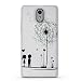 Produktbild Fubaoda Lenovo Vibe P1M Hülle, 3D Erleichterung Mode Muster TPU Case Schutzhülle Silikon Case für Lenovo Vibe P1M