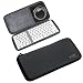 Produktbild Hermitshell Travel EVA Tasche Schutz hülle Etui Tragetasche Beutel Compact Größen für Apple Magic Keyboard MLA22LL/A Bluetooth Multi-Device Keyboard iPad/Tablet/Samsung Galaxy Tab/Fire HD/Apple iPad Mini Air Pro/Microsoft Surface