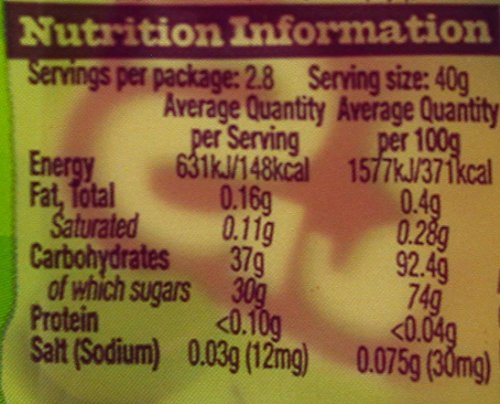 The Jelly Bean Factory Super Sour Jelly Beans in a Bag, 113 g (Pack of 6)
