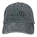 Produktbild kslae ECG Soccer Washed Denim Hut verstellbare Unisex Dad Baseball Caps