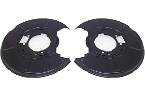 HAJUS AUTOTEILE GERMANY Hajus 6151121 2x Spritzblech Ankerblech Bremsscheibe Abdeckblech Hinterachse Links Rechts für BMW E36 E46 E85 316 318 320 323 325 Z4 1158992 1158992