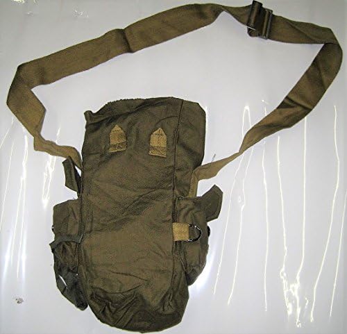 Lagermaulwurf Pack of 10 NVA Bags Retro Style ONostalgia Fabric Bags for Gas Masks Cape Bags