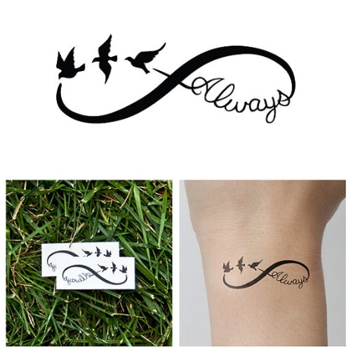 Tattify Dream Temporary Tattoo - Weightless (Set of 2)