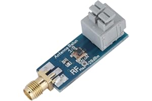 ASHATA Balun One Nine - Fully Assembled Tiny Low-Cost 1:9 HF Antenna Balun with Antenna Input for Ham It Up, for SDR