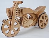 Schaukelmotorrad Schaukelpferd Holzspielzeug VESTA SPORT TRI BIKE NEU von MJmark zum fahren und schaukeln Handarbeit Sehr Hochwertiges Schaukelspielzeug Schaukel - 