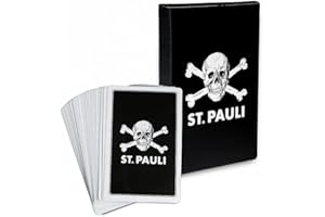 FC St. Pauli Karten / Skatkarten Totenkopf