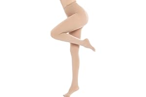 CozyWow Medias sem opacas en color liso para mujer 80D