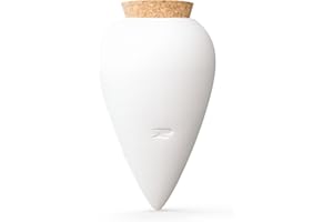 Pepin | Olla Terracotta Planting | Automatic and Ecological Watering for Indoor and Outdoor Plants | Natural Irrigation System | Autonomy of Approximately 1 Week | OYA White - 25cl