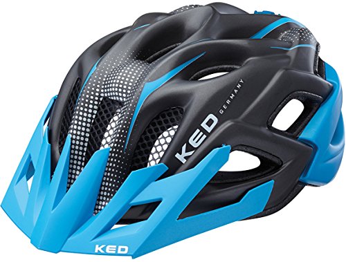 KED Status Helmet Junior Blue Black Matt 2017 mountainbike helm downhill - 8
